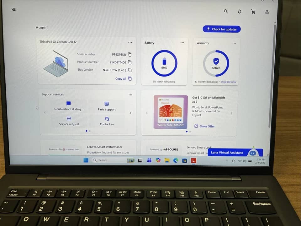 Lenovo 21KC Computers 1TB 32GB New