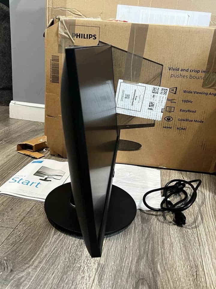 Philips 221V8LB Monitors Black New