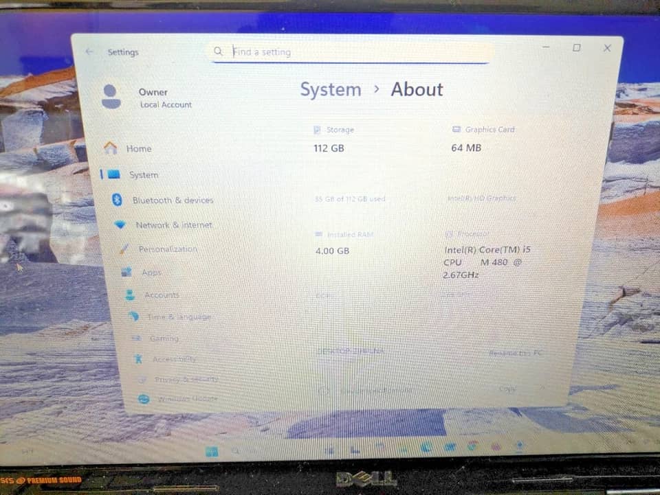 Dell Inspiron 15 5010 Computers 320GB 8GB Used - Good