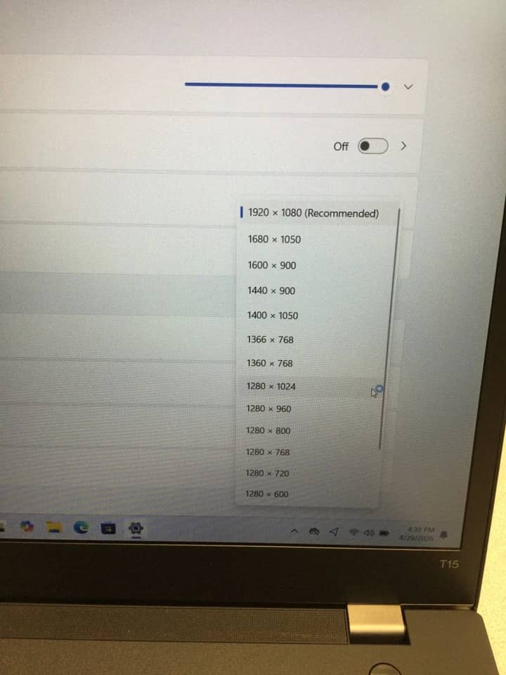 Lenovo ThinkPad T15 Computers 1TB 16GB New