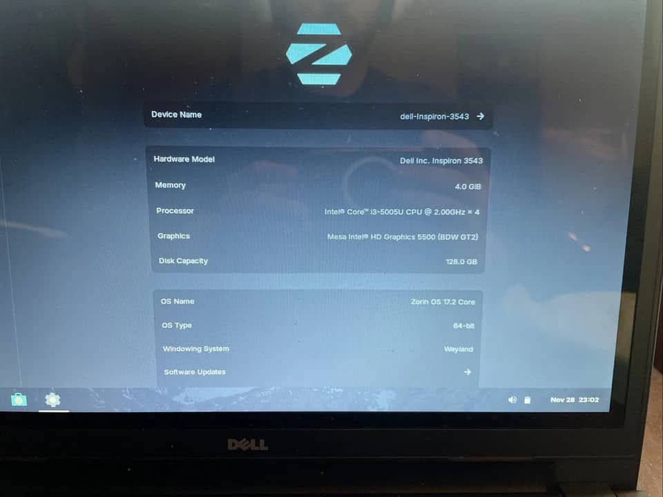 Dell Inspiron 3543 Computers 1TB 8GB Used - Good