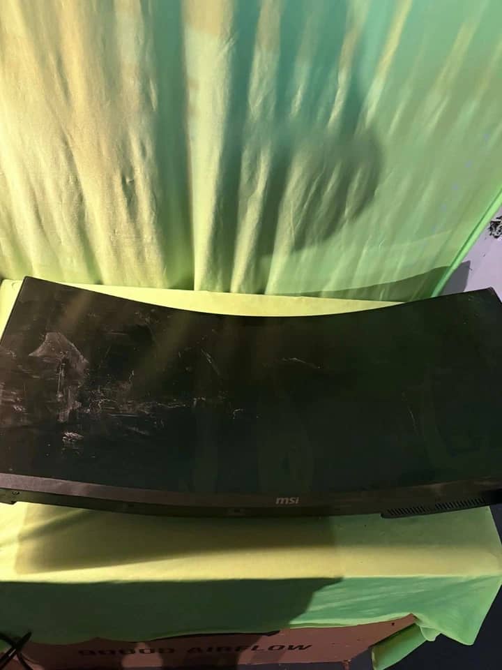 MSI MAG345CQR Monitors Black Used - Good