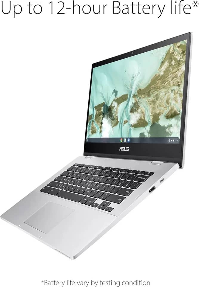 ASUS Chromebook CX1400CKA Computers 128GB 4GB Open-Box Excellent