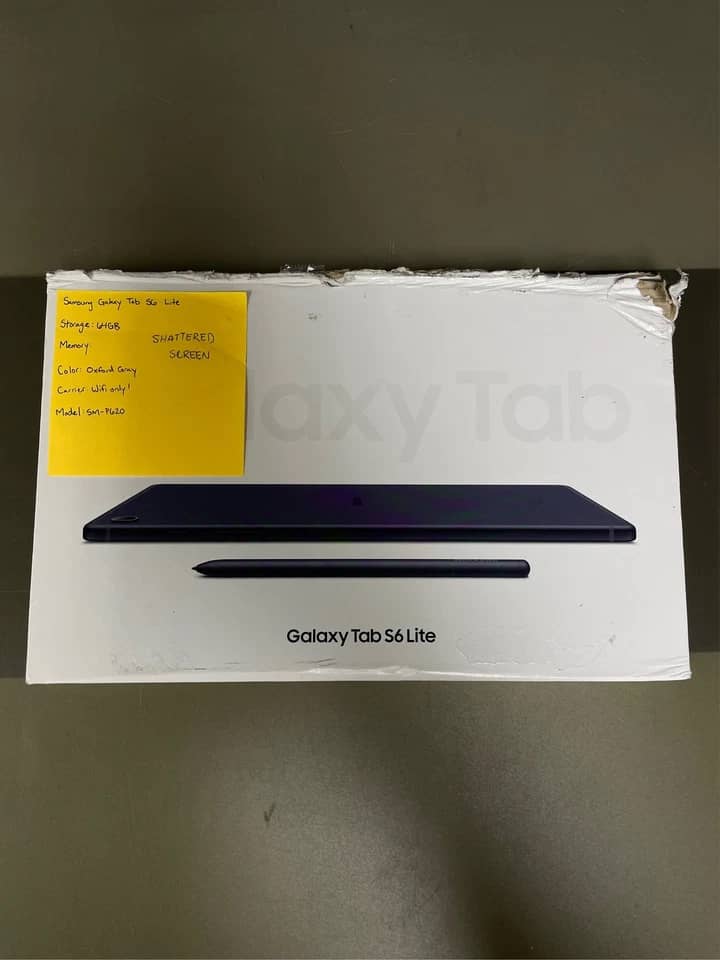 Samsung Galaxy Tab S6 Lite (2022) Tablets Black 64GB Open-Box Excellent 10.4"