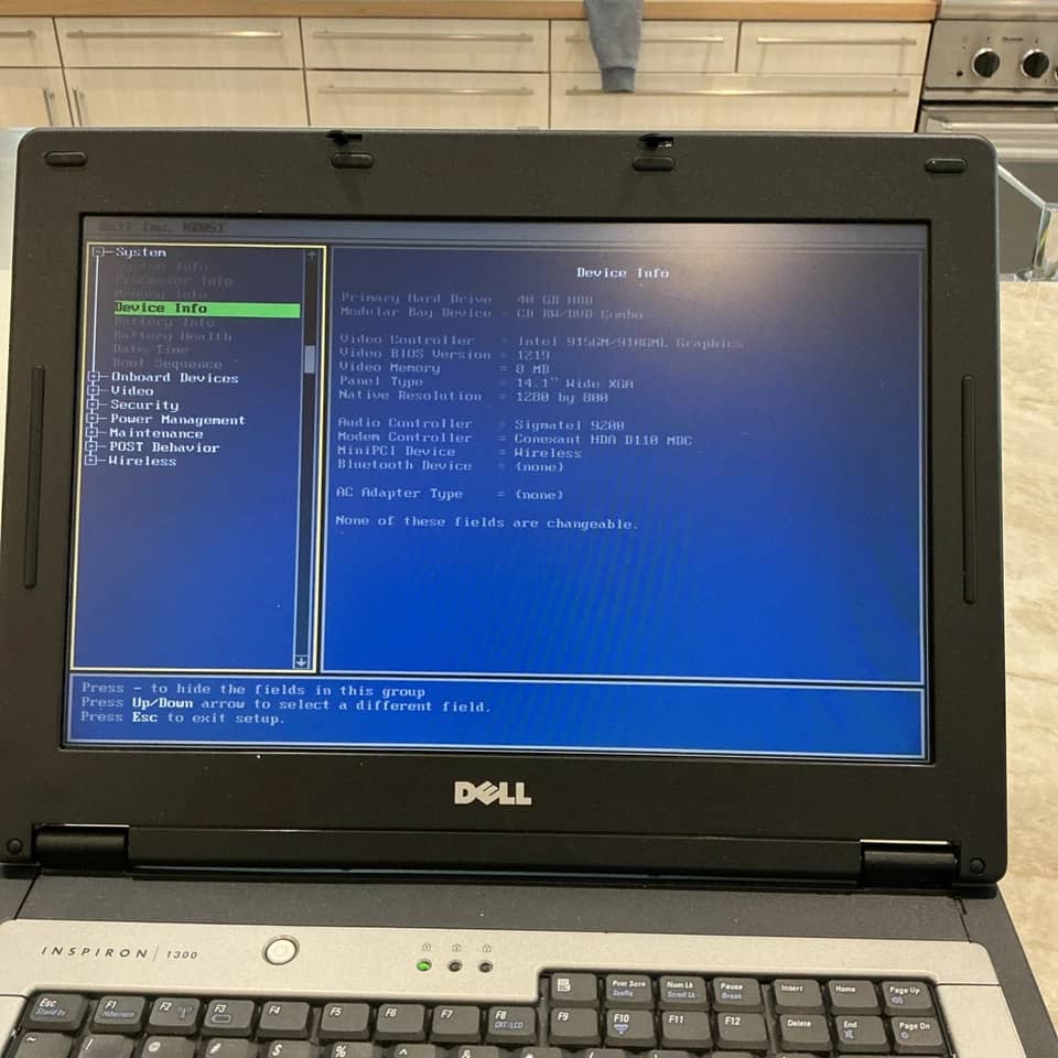 Dell Inspiron 1300 Computers 40 GB 2GB Used - Good