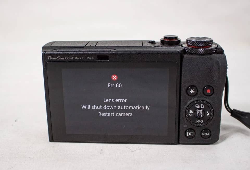 Canon PowerShot G5 X Mark II Digital Cameras Black Used - Good