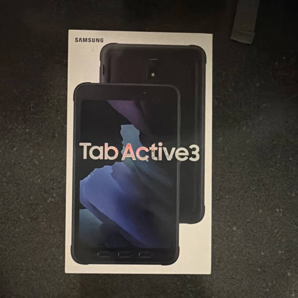 Samsung Galaxy Tab Active3 Tablets Black 128GB New
