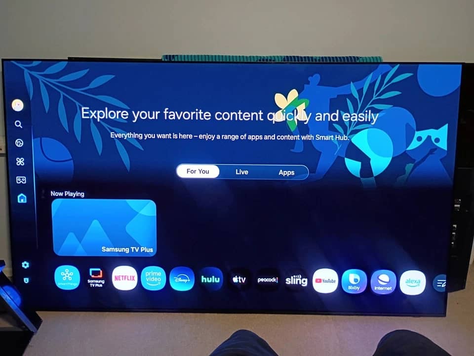 Samsung Samsung QN55S90DAFXZA TVs Black New