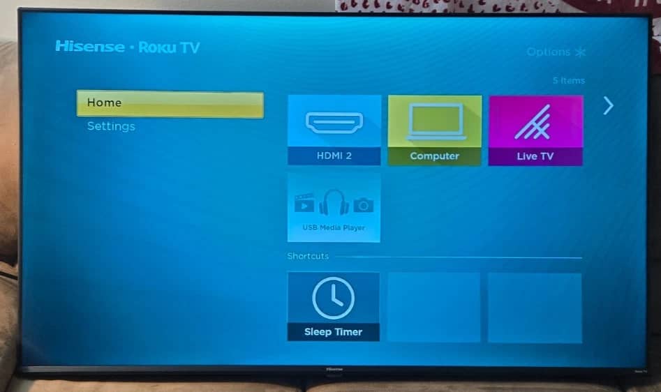 Hisense R6G TVs Black New