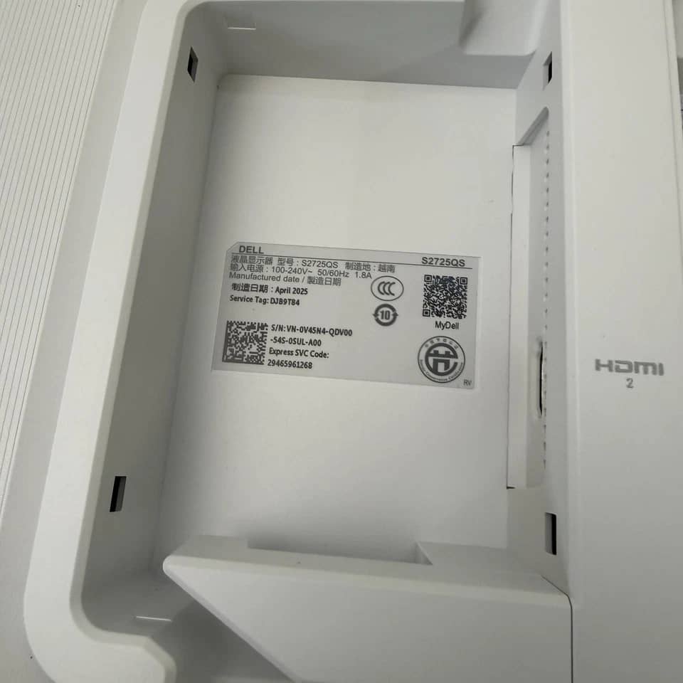 Dell S2725QS Monitors New