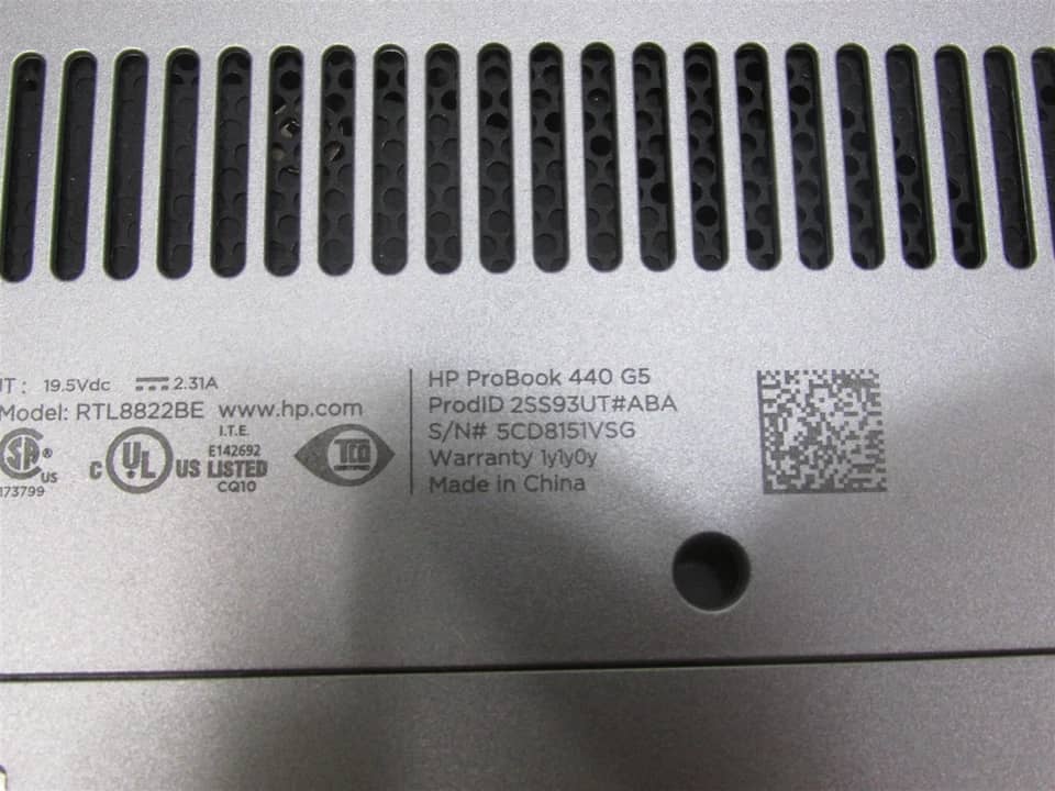 HP ProBook 440 G5 Computers 256GB 4GB Used - Good