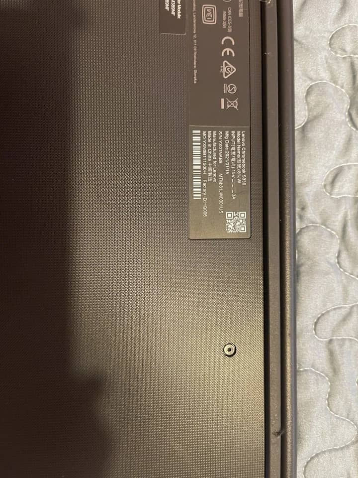 Lenovo IdeaPad Chromebook 3 Computers 32GB 4GB Open-Box Excellent