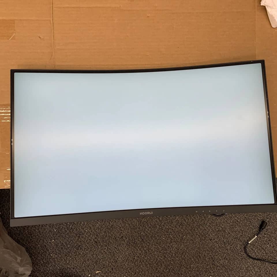 KOORUI 27N5CA Monitors Black New