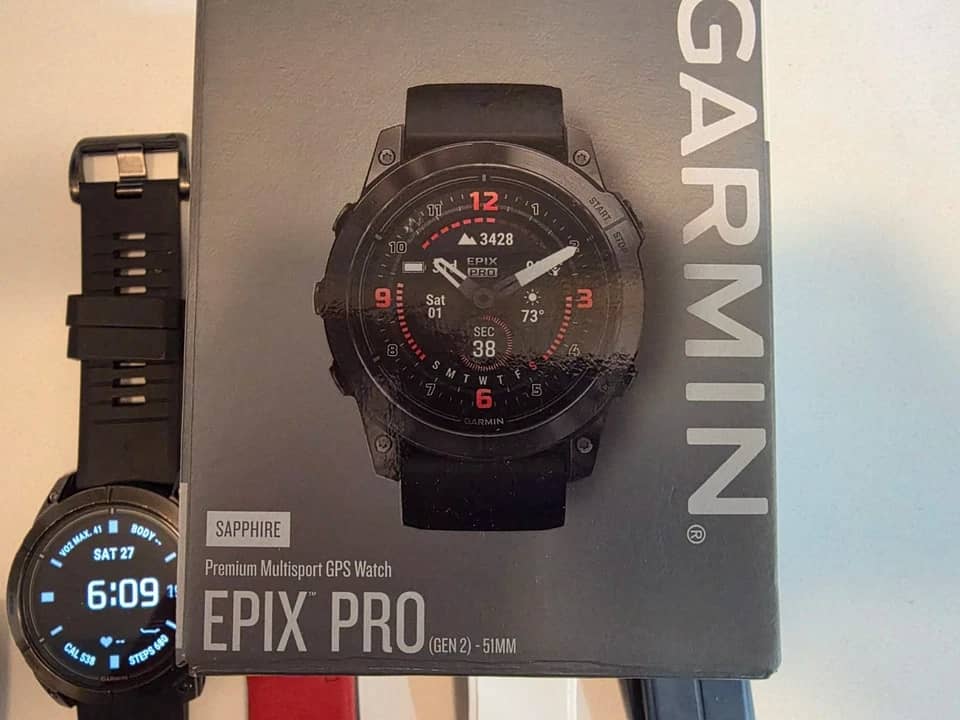 Garmin epix Pro (Gen 2) Smartwatches White 33mm New