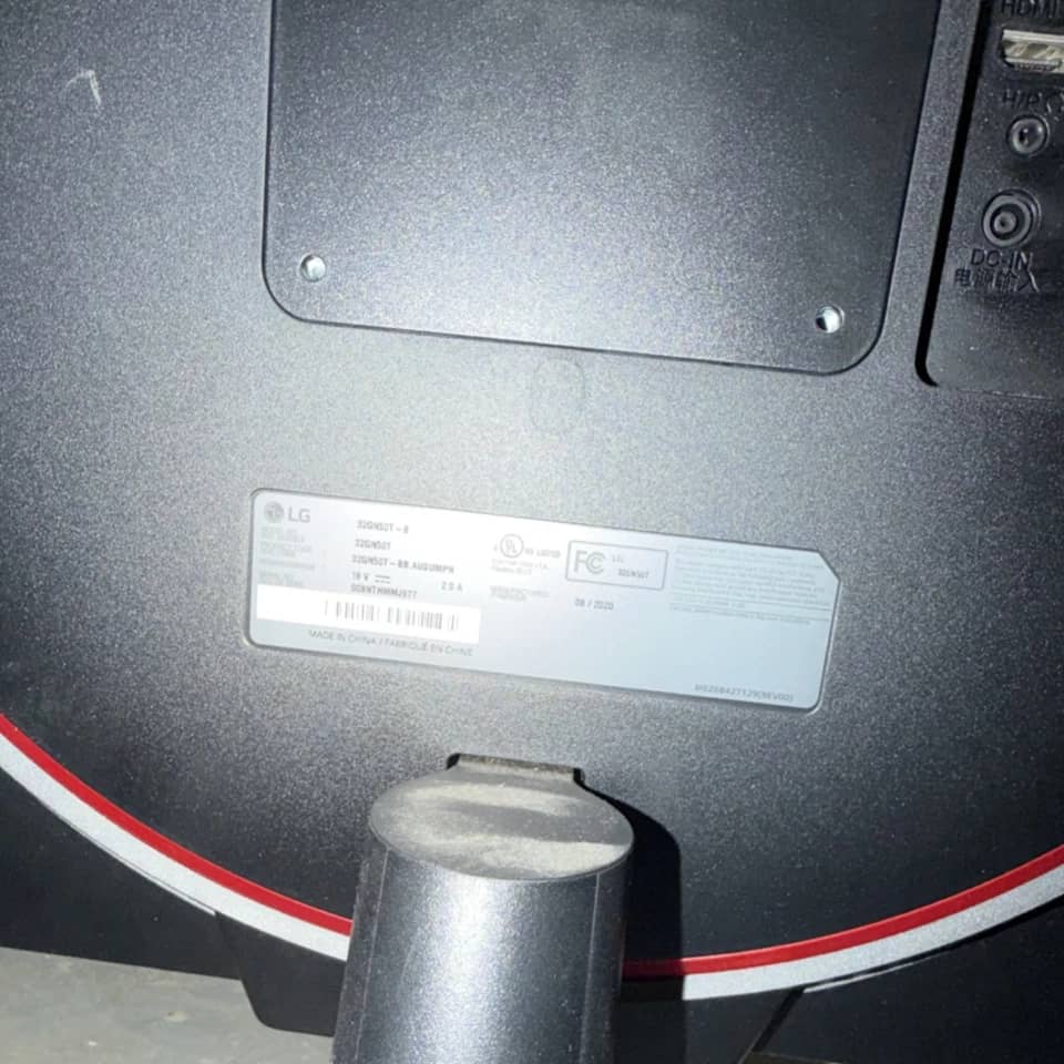 LG 32GN50T-B Monitors Black New