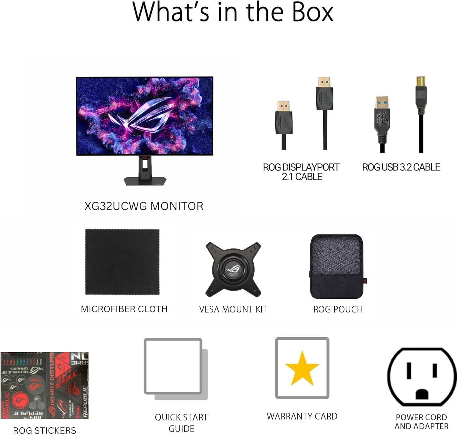 ASUS XG32UCWG Monitors New