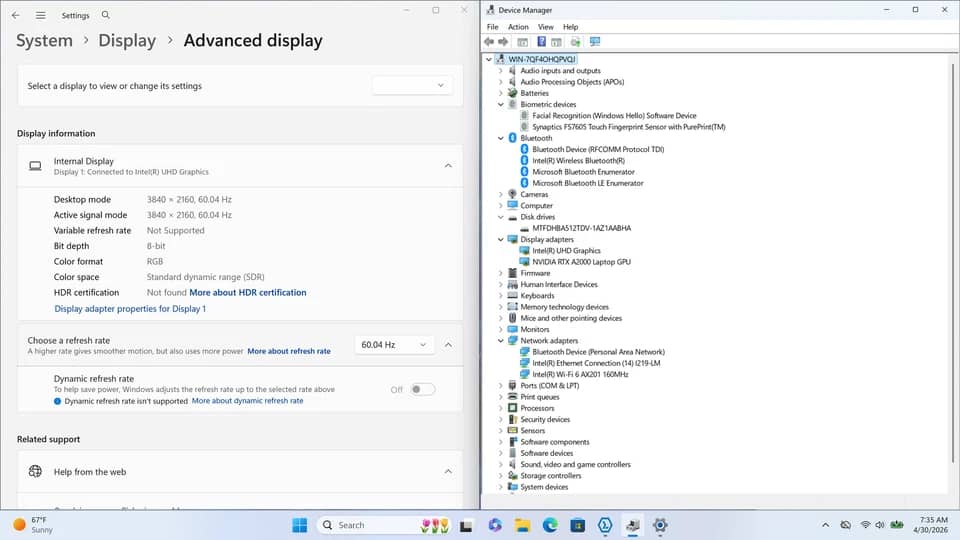 HP ZBook Fury G8 Computers 1TB 32GB Used - Good