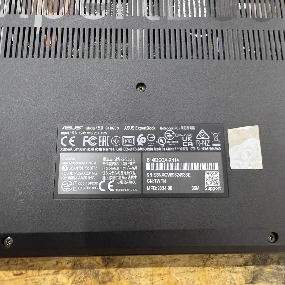 ASUS ExpertBook B1402CGA Computers Used - Like New 128GB 8GB