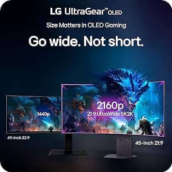 LG 45GX950A Monitors Black New