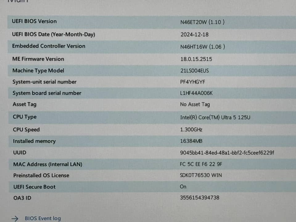 Lenovo ThinkPad T14s Gen 5 Computers 1TB 32GB New