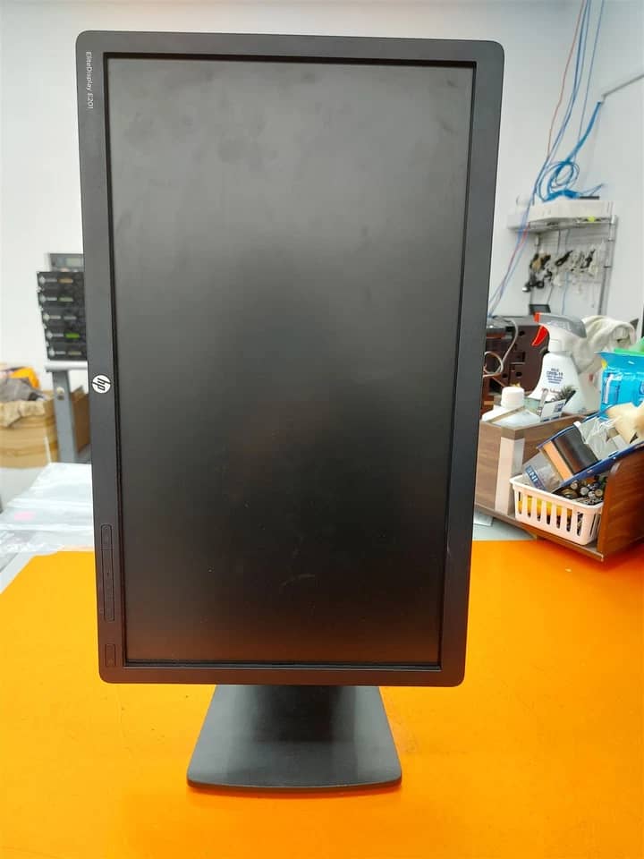 HP E201 Monitors Black Used - Good