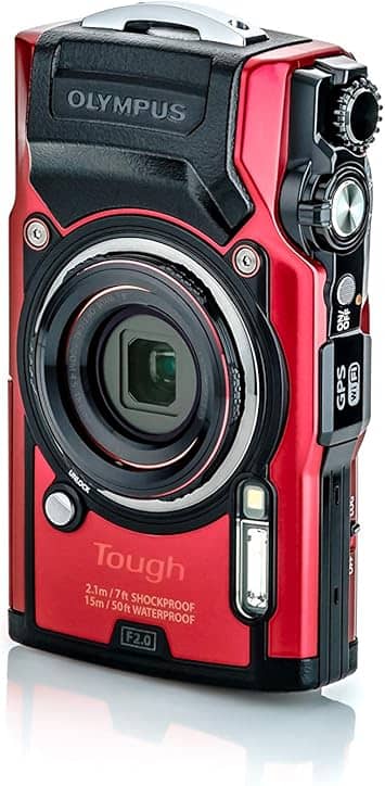 OM SYSTEM Tough TG-6 Digital Cameras Black Body Only Used - Good
