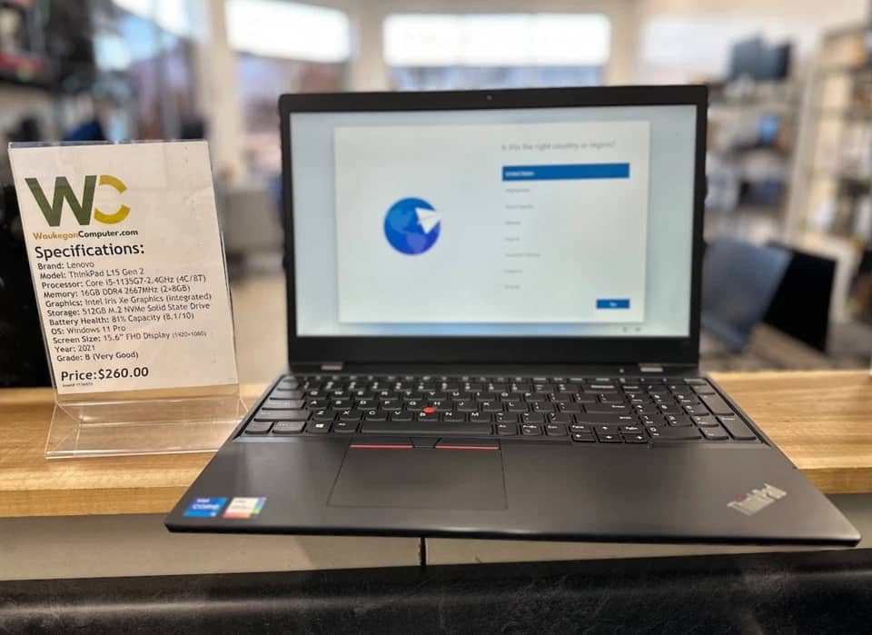 Lenovo ThinkPad L15 Gen 2 Computers 1TB 32GB New