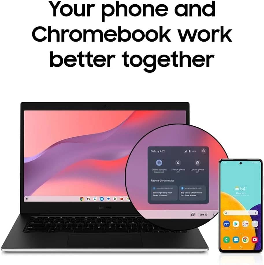 Samsung Galaxy Chromebook Go Computers 64GB 4GB New