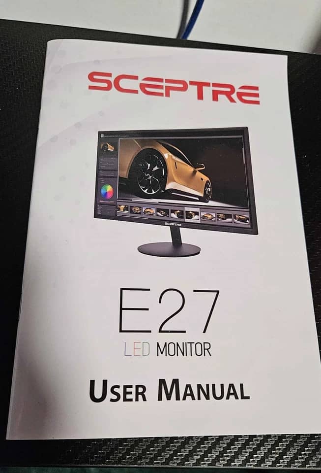 Sceptre E279W Monitors Black New