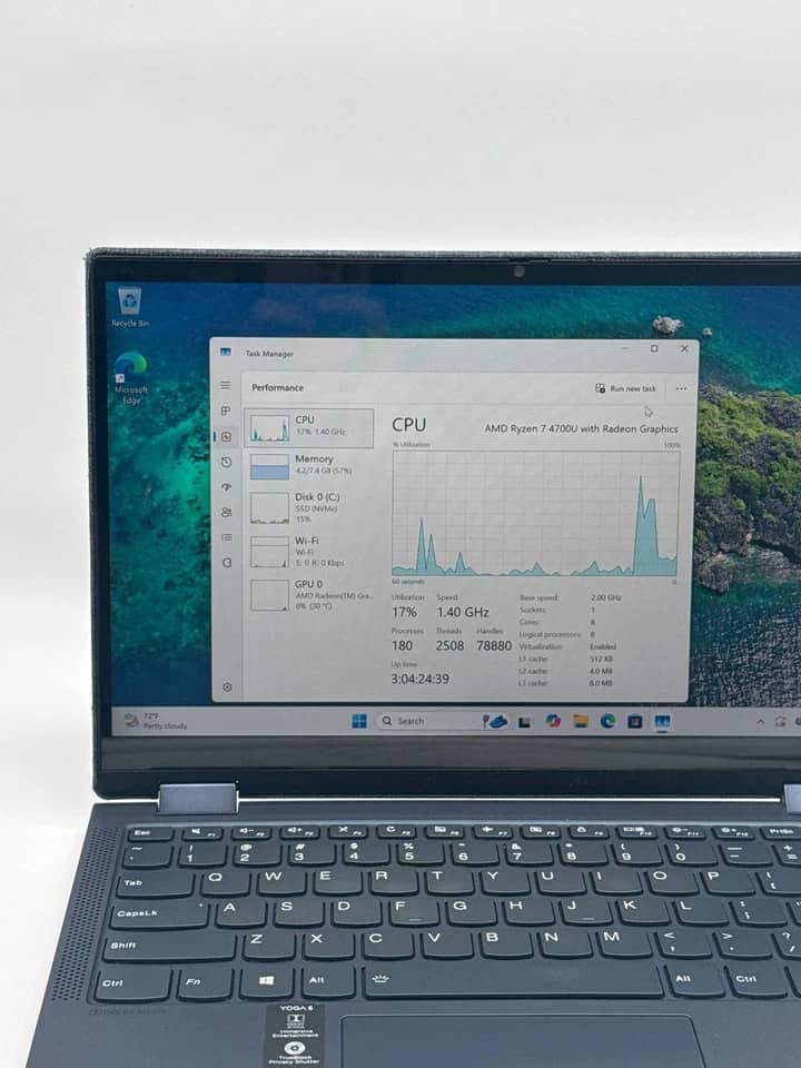 Lenovo Yoga 6 Computers 256GB 16GB Used - Good