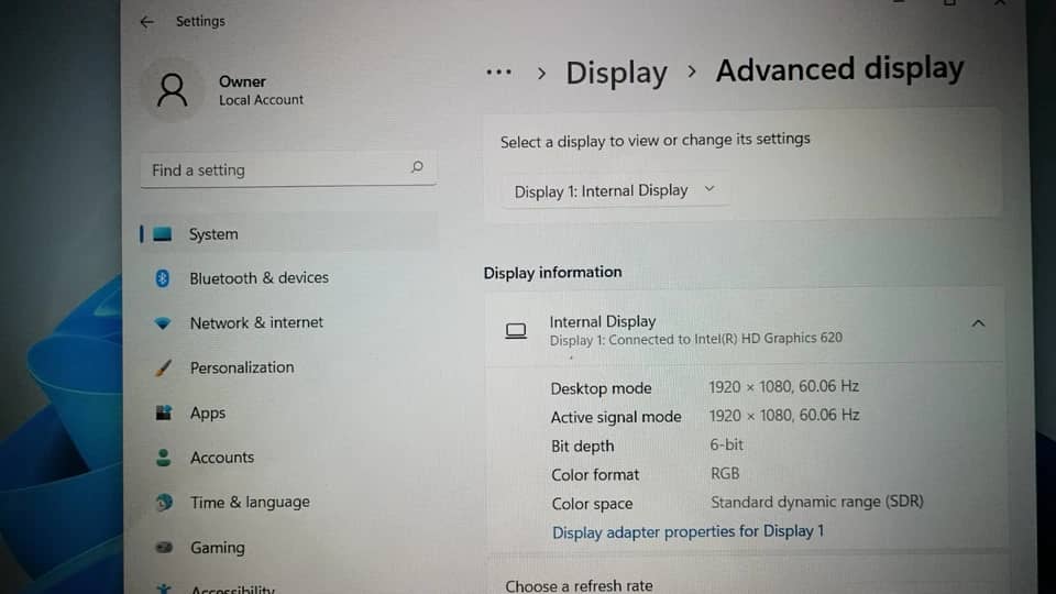 Dell Inspiron 5578 Computers 240GB 8GB Used - Good