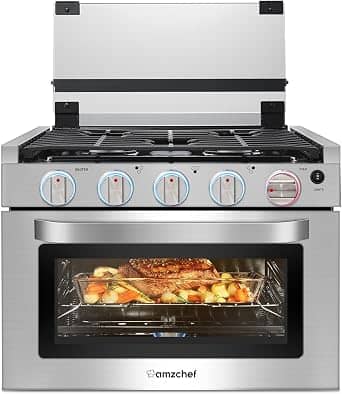 AMZCHEF HCK173-22A1 Gas Ranges New