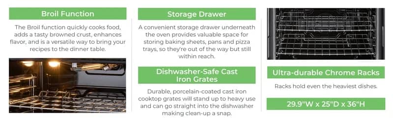 Kenmore 02276833 Gas Ranges New