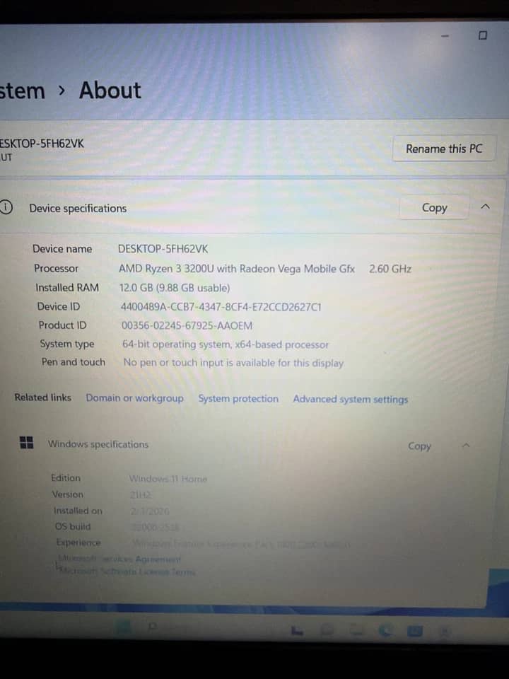Lenovo IdeaPad S145 Computers 1000GB 8GB Used - Like New