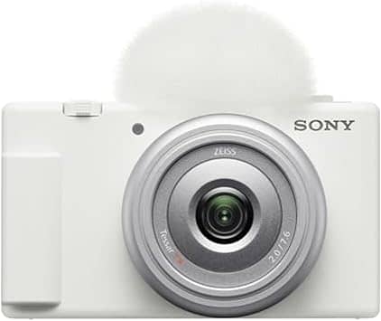 Sony ZV-1F Digital Cameras White New