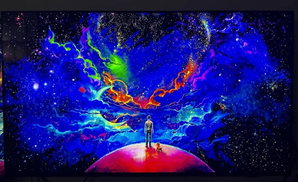 Samsung S90F TVs Black 42" 3840x2160 120Hz New
