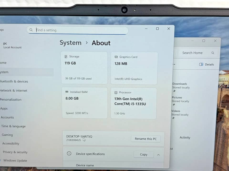 Lenovo ThinkPad E14 Gen 5 Computers 256GB 6GB New