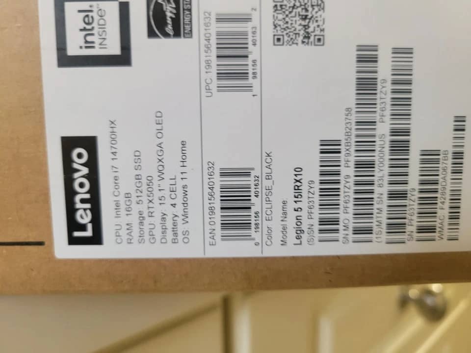 Lenovo 83LY000NUS Computers 1TB 16GB New