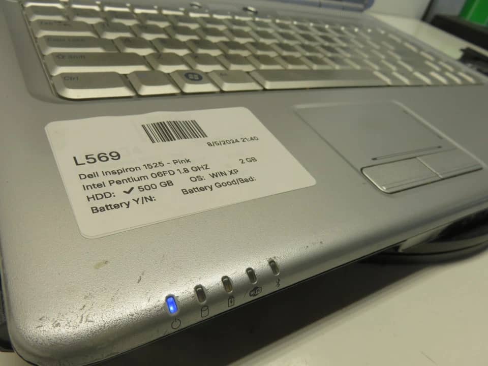Dell Inspiron 1525 Computers 128GB 3GB Used - Good