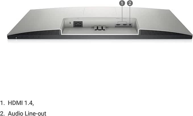 Dell S2721H Monitors Silver New