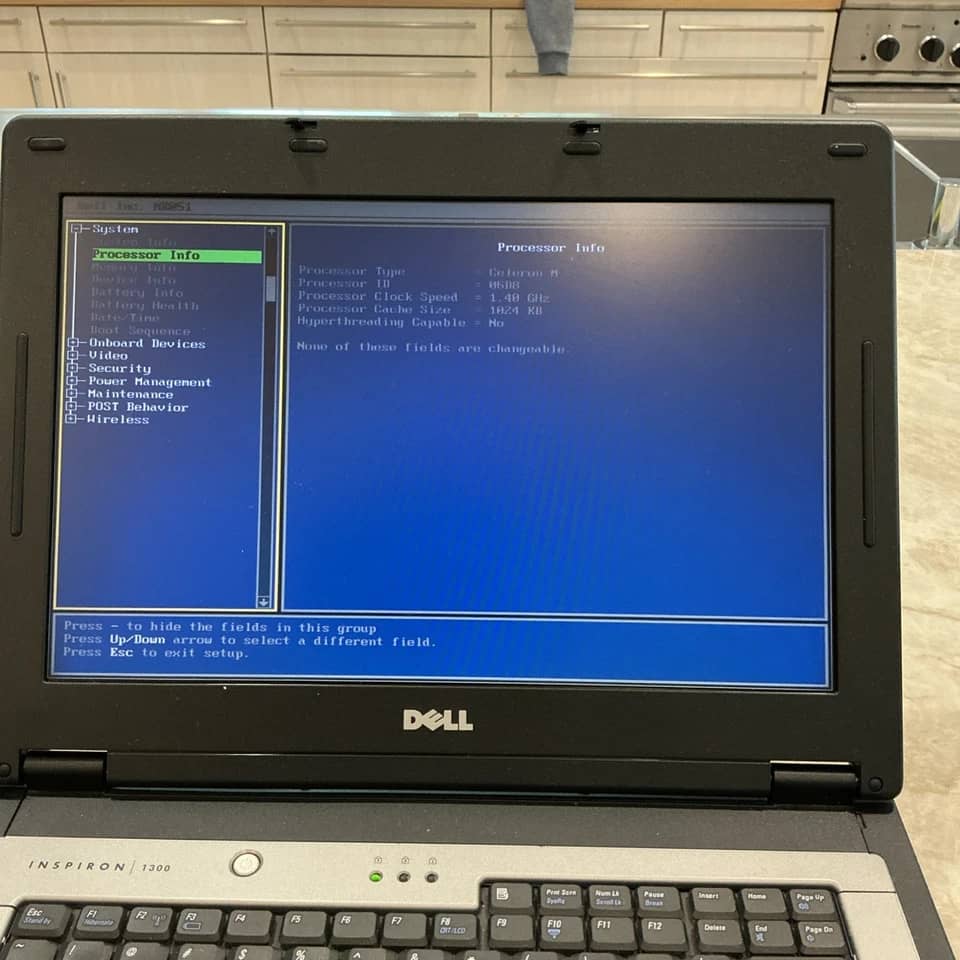 Dell Inspiron 1300 Computers 40 GB 2GB Used - Good