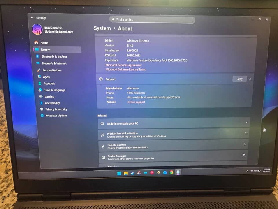 Dell Alienware x16 Computers 1TB 16GB New