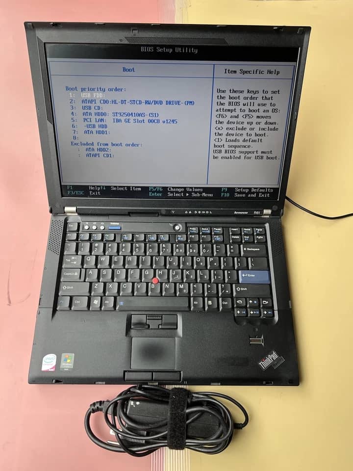 Lenovo ThinkPad R61 Computers 80GB 4GB Used - Good