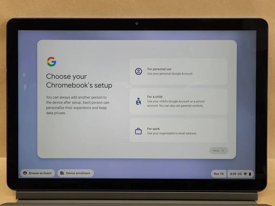 Lenovo Chromebook Duet Computers 64GB 4GB New