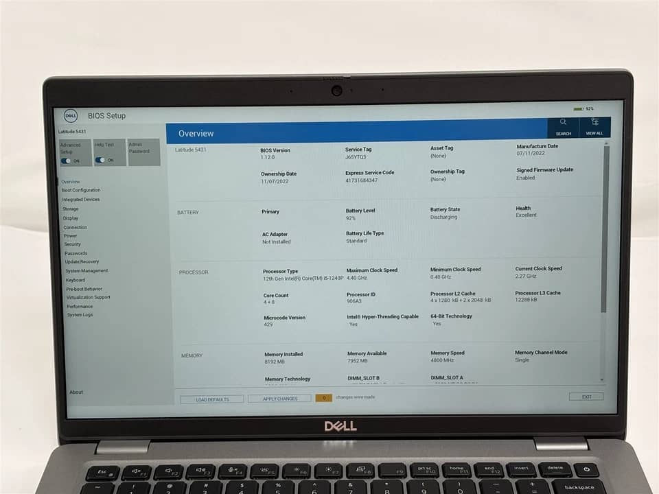 Dell Latitude 5431 Computers 1000GB 16GB Refurbished - Excellent