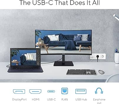 ASUS VA34VCPSR Monitors New