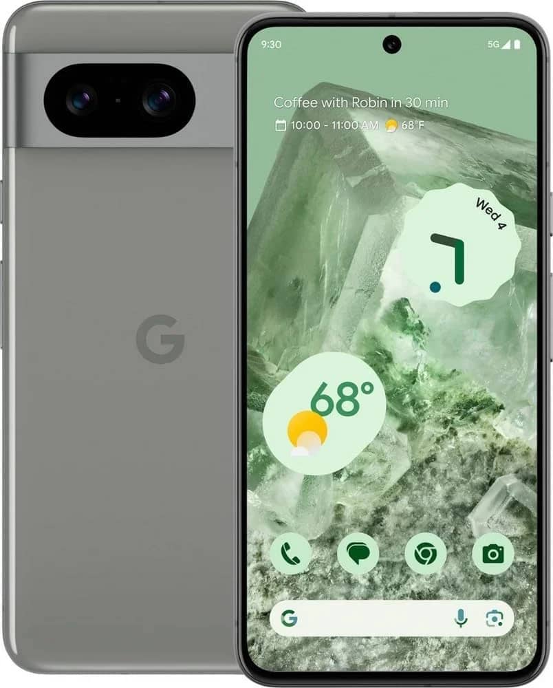 Google Pixel 8 Cell Phones Black 128G AT&T New