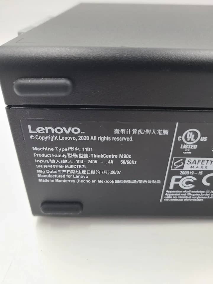 Lenovo ThinkCentre M90s Gen 3 Computers 1TB 16GB Refurbished - Excellent