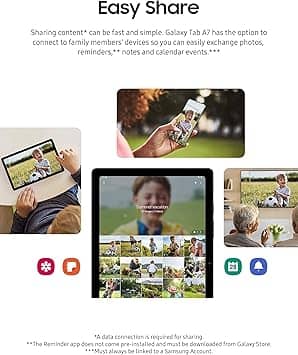 Samsung Galaxy Tab A7 Tablets Black 32GB New