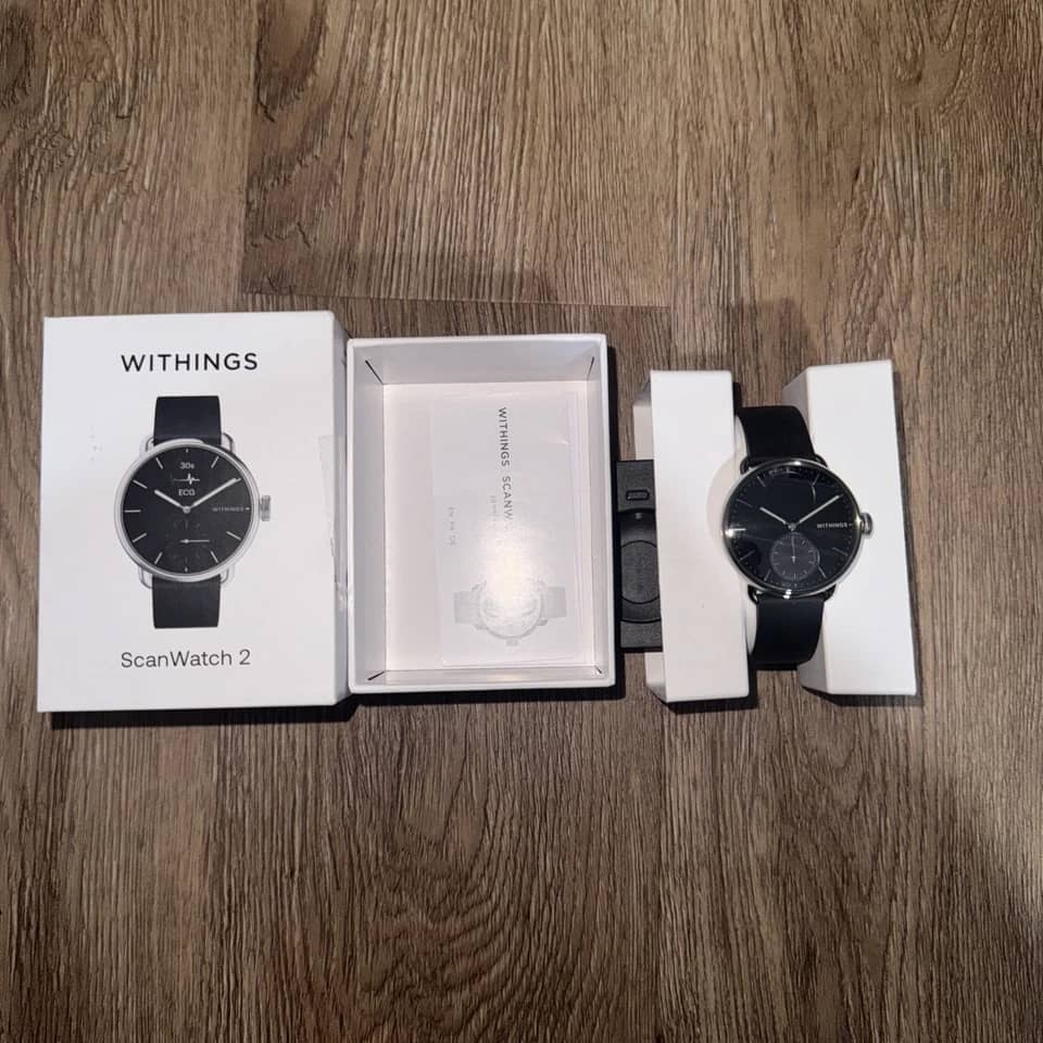 Withings ScanWatch 2 Smartwatches Gray 38mm New